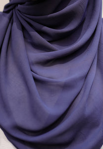 Liyyan Halfmoon Shawl (Space Blue)