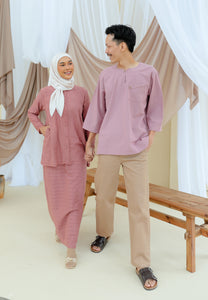 Paut Kurta Men (Dusty Pink)