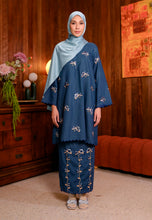 Load image into Gallery viewer, Lestari Kurung (Deep Teal Blue)