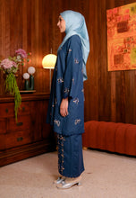 Load image into Gallery viewer, Lestari Kurung (Deep Teal Blue)
