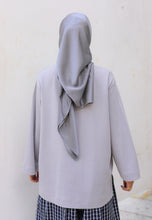 Load image into Gallery viewer, Zen Boxy T-Shirt (Soft Grey)