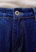 Load image into Gallery viewer, Mom Jeans (Washed Dark Blue)