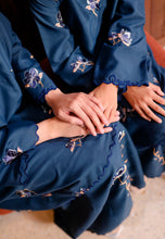Load image into Gallery viewer, Lestari Kurung (Deep Teal Blue)