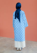 Load image into Gallery viewer, Ibna Printed Tunic (Polka Blue)