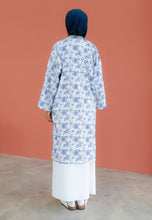 Load image into Gallery viewer, Ibna Printed Tunic (Blue White)