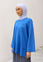 Load image into Gallery viewer, Zen Boxy T-Shirt (Ocean Blue)