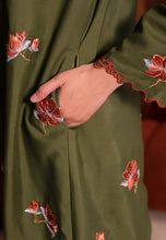 Load image into Gallery viewer, Lestari Kurung (Olive Green)