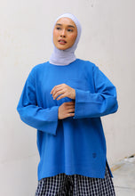 Load image into Gallery viewer, Zen Boxy T-Shirt (Ocean Blue)