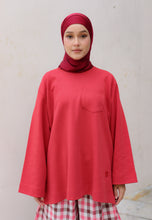 Load image into Gallery viewer, Zen Boxy T-Shirt (Red)
