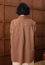 Load image into Gallery viewer, Erum Linen Top (Brown)