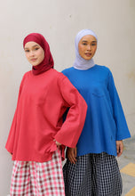 Load image into Gallery viewer, Zen Boxy T-Shirt (Ocean Blue)