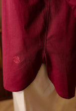 Load image into Gallery viewer, Erum Linen Top (Maroon)