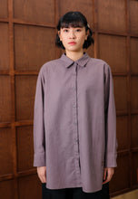 Load image into Gallery viewer, Erum Linen Top (Dusty Purple)