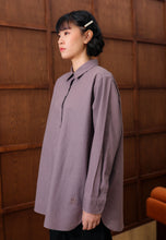 Load image into Gallery viewer, Erum Linen Top (Dusty Purple)