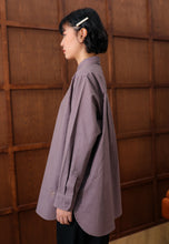 Load image into Gallery viewer, Erum Linen Top (Dusty Purple)