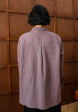 Load image into Gallery viewer, Erum Linen Top (Dusty Purple)