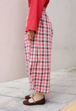 Load image into Gallery viewer, Vega Barrel Pants (Red Maroon)