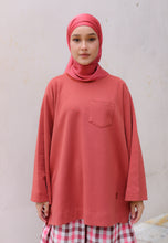Load image into Gallery viewer, Zen Boxy T-Shirt (Brick Redwood)