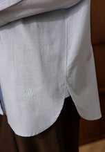 Load image into Gallery viewer, Erum Linen Top (Ice Blue)