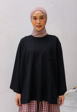 Load image into Gallery viewer, Zen Boxy T-Shirt (Black)