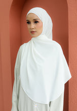 Load image into Gallery viewer, Teduh Halfmoon Chiffon Shawl (Off White)