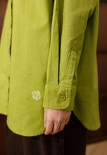 Load image into Gallery viewer, Erum Linen Top (Lime Green)