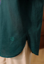 Load image into Gallery viewer, Erum Linen Top (Emerald Green)