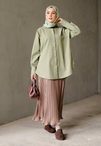 Zayna Plain Top (Olive Green)