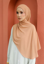 Load image into Gallery viewer, Teduh Halfmoon Chiffon Shawl (Caramel)