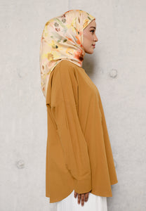 Zayna Plain Top (Mustard)