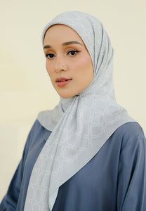Rylaa Square Hijab (Mosaic Soft Blue)