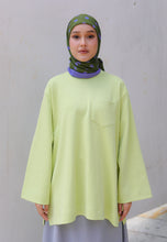Load image into Gallery viewer, Zen Boxy T-Shirt (Apple Green)