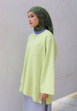 Load image into Gallery viewer, Zen Boxy T-Shirt (Apple Green)