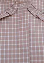 Load image into Gallery viewer, Myra Checkered Top (Taupe)