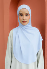 Load image into Gallery viewer, Teduh Halfmoon Chiffon Shawl (Soft Blue)