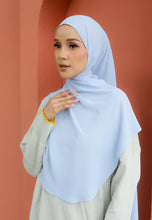 Load image into Gallery viewer, Teduh Halfmoon Chiffon Shawl (Soft Blue)