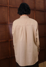 Load image into Gallery viewer, Erum Linen Top (Tortilla)