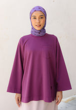 Load image into Gallery viewer, Zen Boxy T-Shirt (Plum)