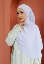 Load image into Gallery viewer, Teduh Halfmoon Chiffon Shawl (Soft Lilac)