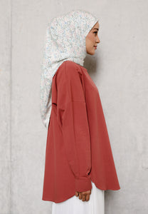 Zayna Plain Top (Brick)