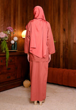 Load image into Gallery viewer, Seruni  Kurung (Brick Redwood)