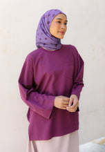 Load image into Gallery viewer, Zen Boxy T-Shirt (Plum)