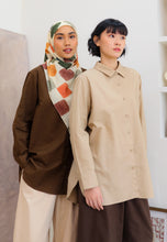 Load image into Gallery viewer, Erum Linen Top (Tortilla)