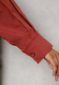 Zayna Plain Top (Brick)