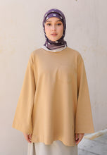 Load image into Gallery viewer, Zen Boxy T-Shirt (Light Brown)