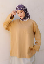Load image into Gallery viewer, Zen Boxy T-Shirt (Light Brown)