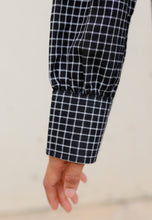 Load image into Gallery viewer, Myra Checkered Top (Black)