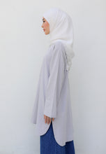 Load image into Gallery viewer, Mahdia Linen Top (Soft Grey)