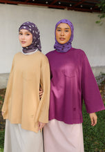 Load image into Gallery viewer, Zen Boxy T-Shirt (Plum)