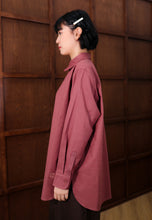 Load image into Gallery viewer, Erum Linen Top (Redwood)